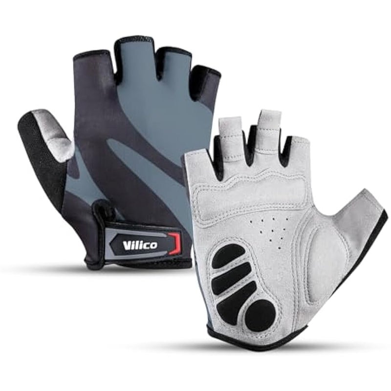 Fingerless Cycling Gloves for Men Women Bike Gloves for Men Cycling, Paded MTB Glove Biking Glove for Men Bicycle Accessories, Guantes para Bicicleta Hombre Guantes Ciclismo Hombre - Image 1
